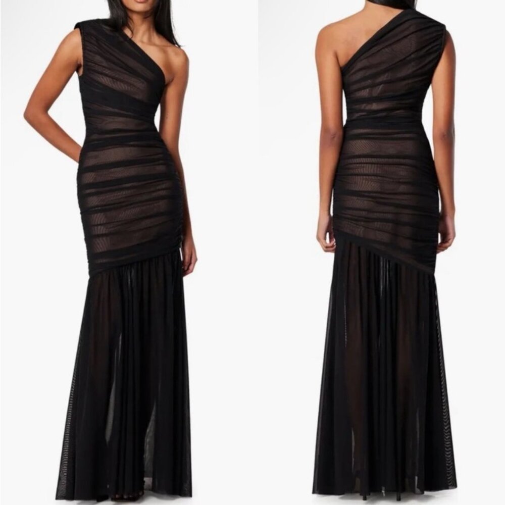 Elliatt Black One Shoulder Dress